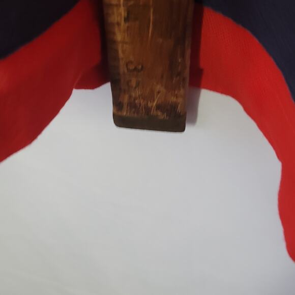 Sail to Sable- Women's Red Sleeveless Classic Tunic- 55% Linen- size Large - Picture 7 of 8